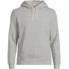 imageLands End Mens Long Sleeve Serious Sweats Pullover HoodieGray Heather