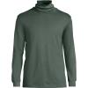 imageLands End Mens Supima Cotton Turtleneck ShirtSpruce