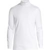 imageLands End Mens Supima Cotton Turtleneck ShirtWhite