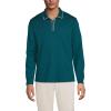 imageLands End Mens Long Sleeve Tipped PoloEvening Teal