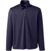 imageLands End Unisex Rapid Dry Quarter Zip PulloverTrue Navy