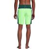 imageLands End Mens 9quot Volley Swim TrunksLime Jade Colorblock