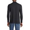 imageLands End Mens SuperT CottonBlend Mock Turtleneck ShirtBlack