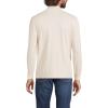 imageLands End Mens SuperT CottonBlend Mock Turtleneck ShirtFlax Heather