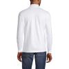 imageLands End Mens SuperT CottonBlend Mock Turtleneck ShirtWhite