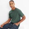 imageLands End Mens SuperT Short Sleeve TShirtDeep Woodland Green