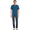 imageLands End Mens SuperT Short Sleeve TShirtEvening Blue