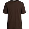 imageLands End Mens SuperT Short Sleeve TShirtRich Coffee