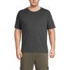 imageLands End Mens SuperT Short Sleeve TShirtDark Charcoal Heather