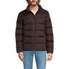 imageLands End Mens Wide Channel 600 Down Puffer JacketRich Coffee