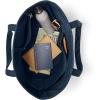 imageLands End Open Top Long Handle Canvas Tote BagRadiant Navy