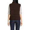 imageLands End Womens Anyweather Reversible Quilted Insulated VestDeep Chocolate