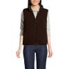 imageLands End Womens Anyweather Reversible Quilted Insulated VestDeep Chocolate