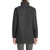 imageLands End Womens Luxe Fleece CoatDark Charcoal Heather