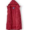 imageLands End Womens Wide Channel 600 Down Puffer Long VestOxblood Red