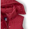 imageLands End Womens Wide Channel 600 Down Puffer Long VestOxblood Red