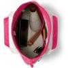 imageLands End Zip Top Canvas Tote BagNaturalHot Pink