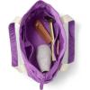 imageLands End Zip Top Canvas Tote BagVivid Violet