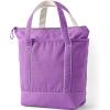 imageLands End Zip Top Canvas Tote BagVivid Violet