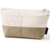 imageLands End Zipper Canvas PouchNaturalCafe Au Lait