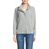 imageLands End Womens Anyweather Fleece Snap Front JacketLight Fog