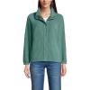 imageLands End Womens Anyweather Fleece Snap Front JacketWashed Evergreen