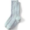 imageLands End Womens Marl Crew Camp SocksSoft French Blue