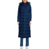 imageLands End Womens Max 600 Down Long Maxi CoatDeep Sea Navy