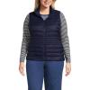 imageLands End Womens Wanderweight Packable Ultralight Down VestDeep Sea Navy