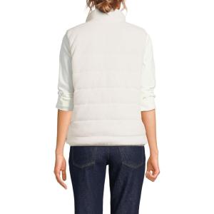 imageLands End Womens Anyweather Reversible Quilted Insulated VestIvory