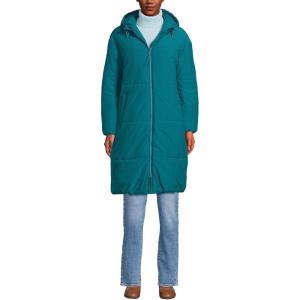 imageLands End Womens Insulated Wide Channel Commuter CoatEvening Teal