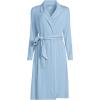 imageLands End Womens Cooling Robe with PipingPale Slate Blue