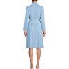 imageLands End Womens Cooling Robe with PipingPale Slate Blue