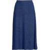 imageLands End Womens Cozy Rib Midi Wrap SkirtDeep Sea Navy Heather