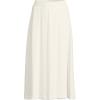 imageLands End Womens Cozy Rib Midi Wrap SkirtIvory Heather