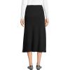 imageLands End Womens Crinkle Midi SkirtBlack