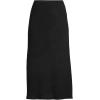 imageLands End Womens Crinkle Midi SkirtBlack