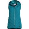 imageLands End Womens FeatherFree Insulated Hooded VestEvening Teal