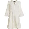 imageLands End Womens Gauze Tiered DressIvory