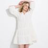 imageLands End Womens Gauze Tiered DressIvory