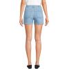 imageLands End Womens High Rise Patch Pocket 5quot Jean ShortsMellow Indigo