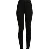 imageLands End Womens High Rise Ponte Polished LeggingsBlack