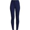 imageLands End Womens High Rise Ponte Polished LeggingsDeep Sea Navy