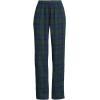 imageLands End Womens Print Flannel Pajama PantsDeep Forest Blackwatch Plaid