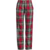 imageLands End Womens Print Flannel Pajama PantsHeritage Red Plaid