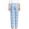 imageLands End Womens Print Flannel Pajama PantsSky Blue Towns