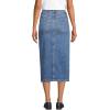 imageLands End Womens Soft Denim Midi Column SkirtBeau Blue