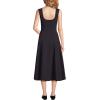 imageLands End Womens Starfish Midi Fit and Flare DressBlack