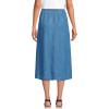 imageLands End Womens Tencel Fibers Flowy Midi SkirtSoft Indigo