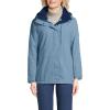 imageLands End Womens Squall Waterproof Insulated Winter JacketPale Slate Blue